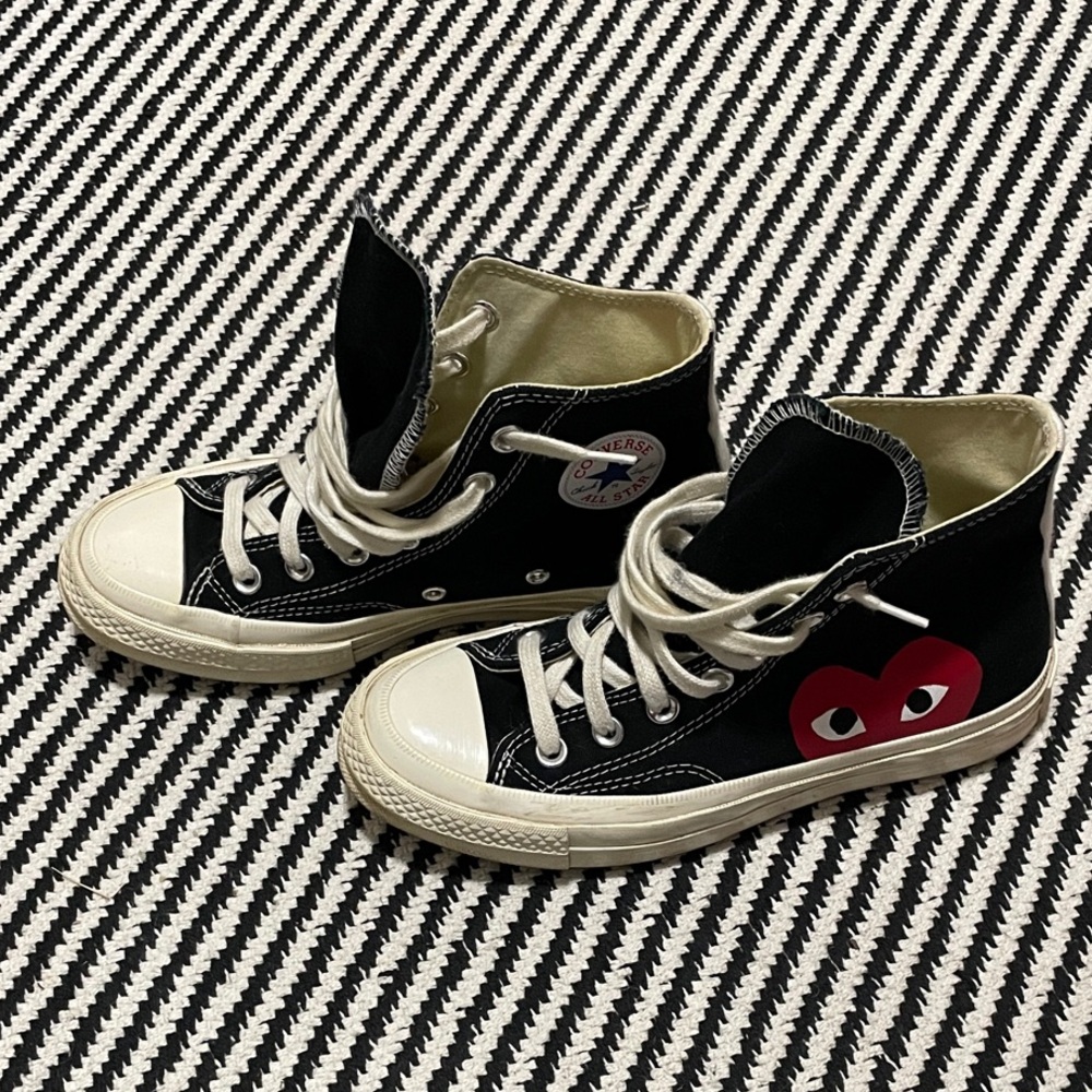 Converse Chuck Taylor Comme Des Garçons Women’s Black High-Top Sneakers